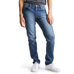 Straight Leg Jeans // Blue (30WX32L)