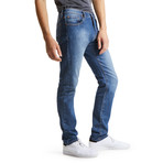 Straight Leg Jeans // Blue (30WX32L)