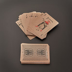 BICYCLE FAUX COPPER & STEEL // PAPER PLAYING CARDS