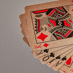 BICYCLE FAUX COPPER & STEEL // PAPER PLAYING CARDS