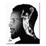 Stephen Curry PROfile // Golden State Warriors (11"W x 14"H x 2"D)