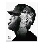Bryce Harper PROfile // Philadelphia Phillies (16"W x 20"H x 2"D)