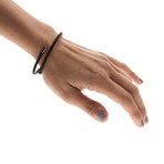 Backstage Guitar String Bracelet // Black