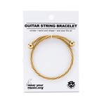 Baller Guitar String Bracelet // Gold