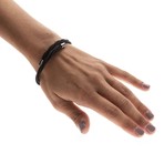 Bass String Bracelet // Black