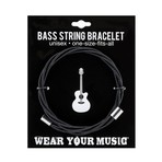 Bass String Bracelet // Black