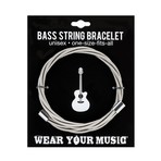 Bass String Bracelet // Silver