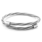 Bass String Bracelet // Silver