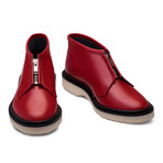 Kenneth Leather Boot // Red (Euro: 39)