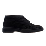 Kenneth Fishnet + Leather Boot // Black (Euro: 39)