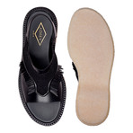 Sage Leather Sandal // Black (Euro: 43)