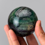 Genuine Polished Fluorite Sphere