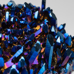 Genuine Cobalt Aura Quartz Cluster // 1.3 lbs.