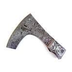 Damascus Bearded Axe