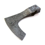 Damascus Bearded Axe