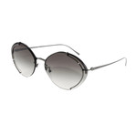 Women's PR60US Sunglasses // Gradient Gray + Mirror Silver