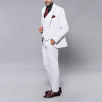 Remi 3-Piece Slim Fit Suit // Ivory (Euro: 50)