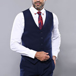 Arthur 3-Piece Slim Fit Suit // Navy (Euro: 48)