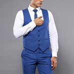 Kylian 3-Piece Slim Fit Suit // Blue (Euro: 56)