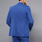 Kylian 3-Piece Slim Fit Suit // Blue (Euro: 48)