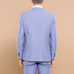 Stefano 3-Piece Slim Fit Suit // Light Blue (Euro: 58)