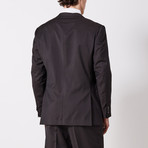 Paolo Lercara // Suit // Brown Solid Twill (US: 38R)