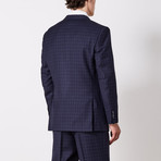 Paolo Lercara // Suit // Navy Trail Check (US: 42S)