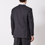 Paolo Lercara // Suit // Charcoal + Rust Window (US: 36R)