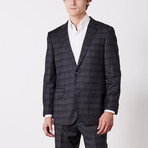 Paolo Lercara // Suit // Charcoal Dot Check (US: 42S)