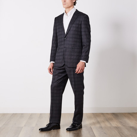 Paolo Lercara // Suit // Charcoal Dot Check (US: 36S)