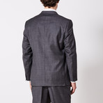 Via Roma // Classic Fit Suit // Gray Microbox (US: 40R)