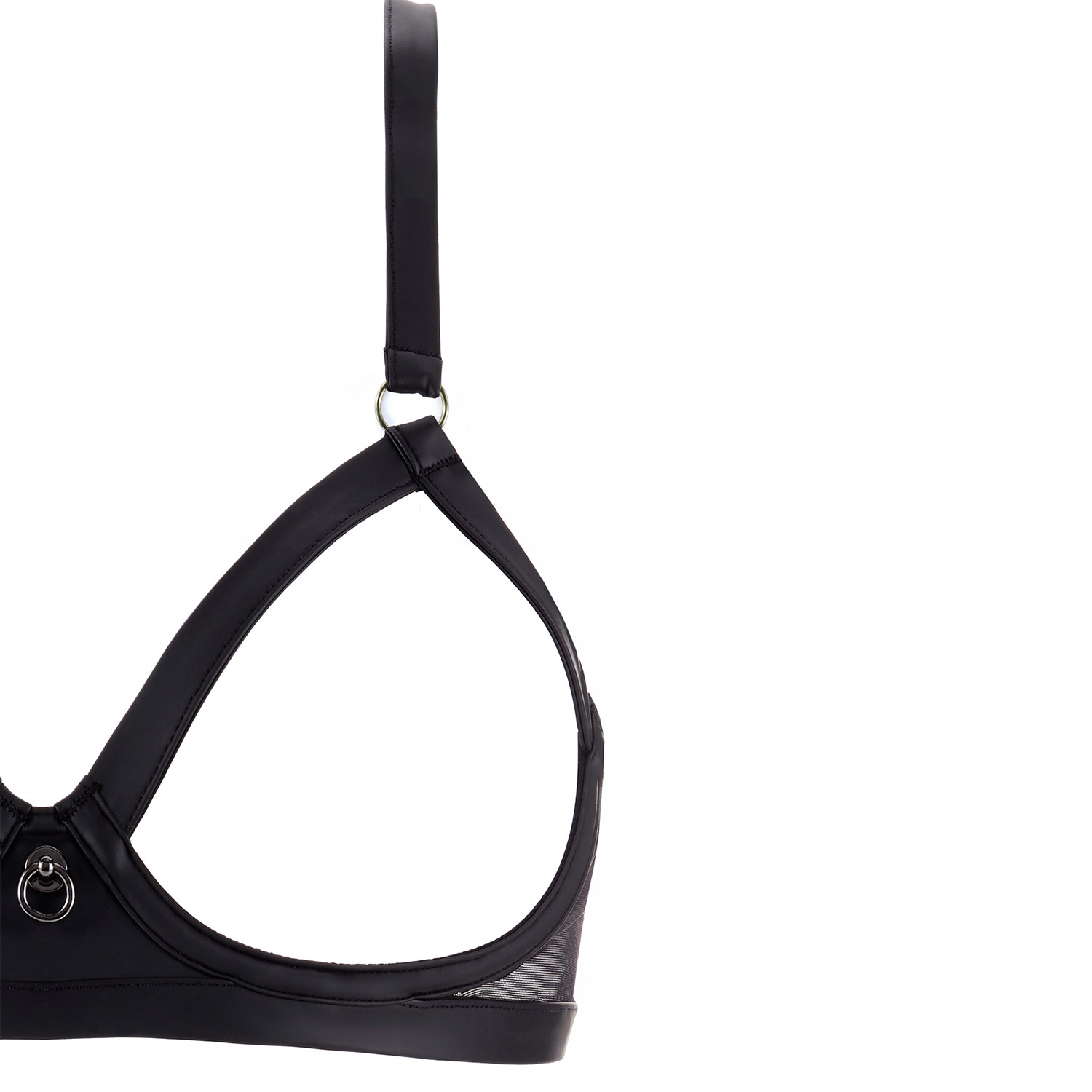 Cupless Bra // Black (Small) - Maison Close - Touch of Modern