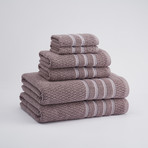 Atelier Textured Towels // Set of 6 // Nirvana