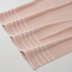 Atelier Textured Towels // Set of 6 // Light Pink