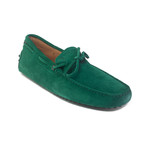 Suede Gommini Driving Loafer // Green (US: 8)