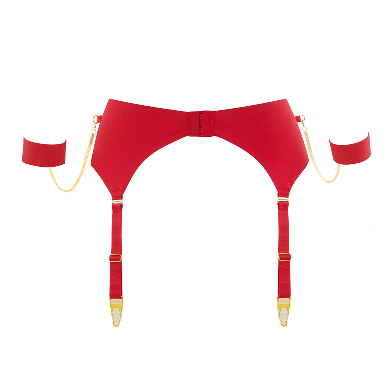 Nocturnal Garter Belt // Red (XS-S) - Maison Close - Touch of Modern