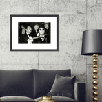 Andy Warhol and Truman Capote (12"W x 16"H x 2"D)