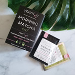 On-the-go Adaptogenic Morning Matcha Latte Single Serving Sachets (2 Boxes)