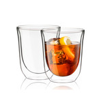 JoyJolt Double Wall Glasses Collection // Set of 6