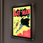 DC Comics (Batman Number 1) // MightyPrint™ Wall Art // Backlit LED Frame