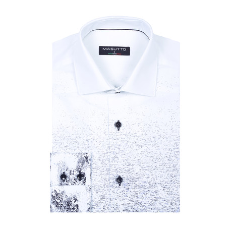 Jack Long Sleeve Shirt // White + Black (XS)