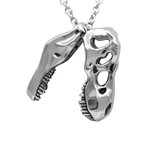 Raptor Jaw Pendant + Chain