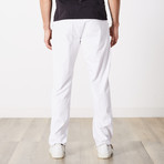 Slim 5 Pocket Twill Colored Jean // White (30WX30L)