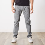Slim 5 Pocket Twill Colored Jean // Gray (36WX32L)