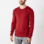 Slim Crew Neck Sweater // Jester Red (M)