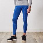 Men's Quick-Dry Compression Pants // Blue (Large / X-Large)