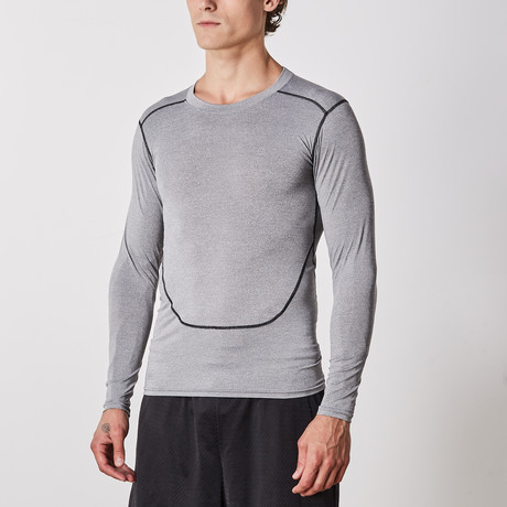 Men's Quick-Dry Long-Sleeve Shirt // Gray (S)