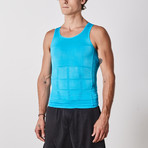 Men’s Compression and Body-Support Undershirt // Light Blue (Large)