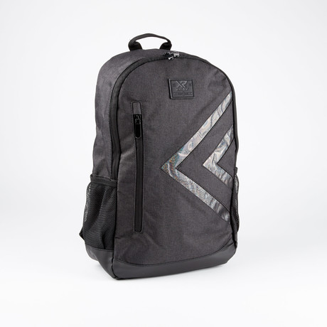 Reflective Detail Backpack // Black