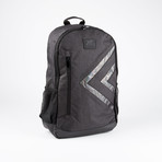 Reflective Detail Backpack // Black